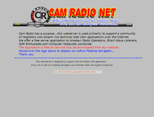 Tablet Screenshot of camradio.net
